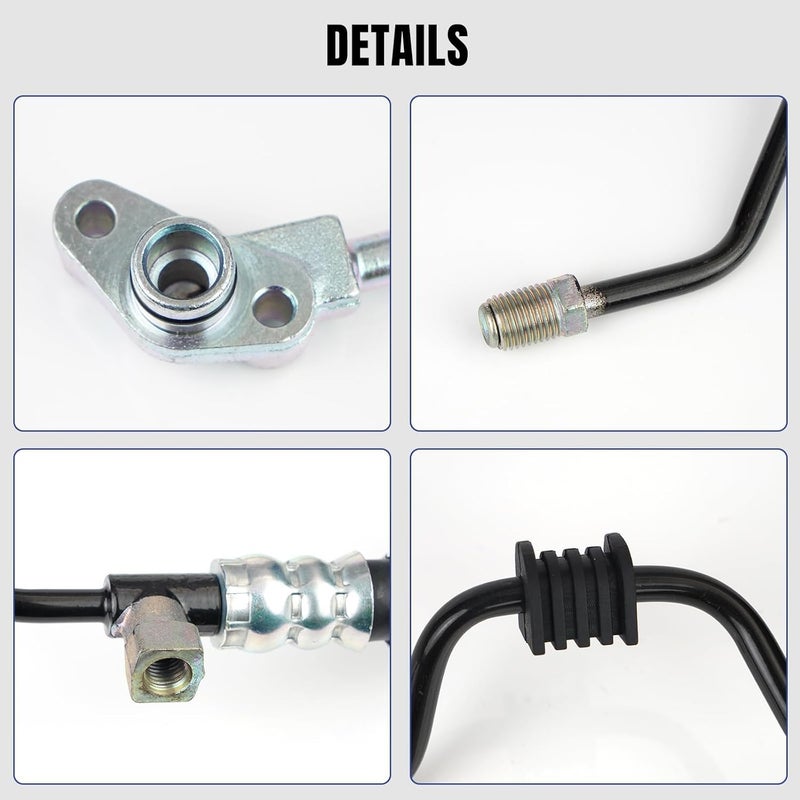 Dexepe Power Steering Pressure Hose Assembly compatible with Honda Odyssey V6 3.5L 2008-2010 Replace 53713SHJA02 - Image 2